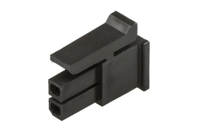 Housing 2 W Micro Fit 3mm Black Side Clip 43025 0200 - Livestainable.co.za