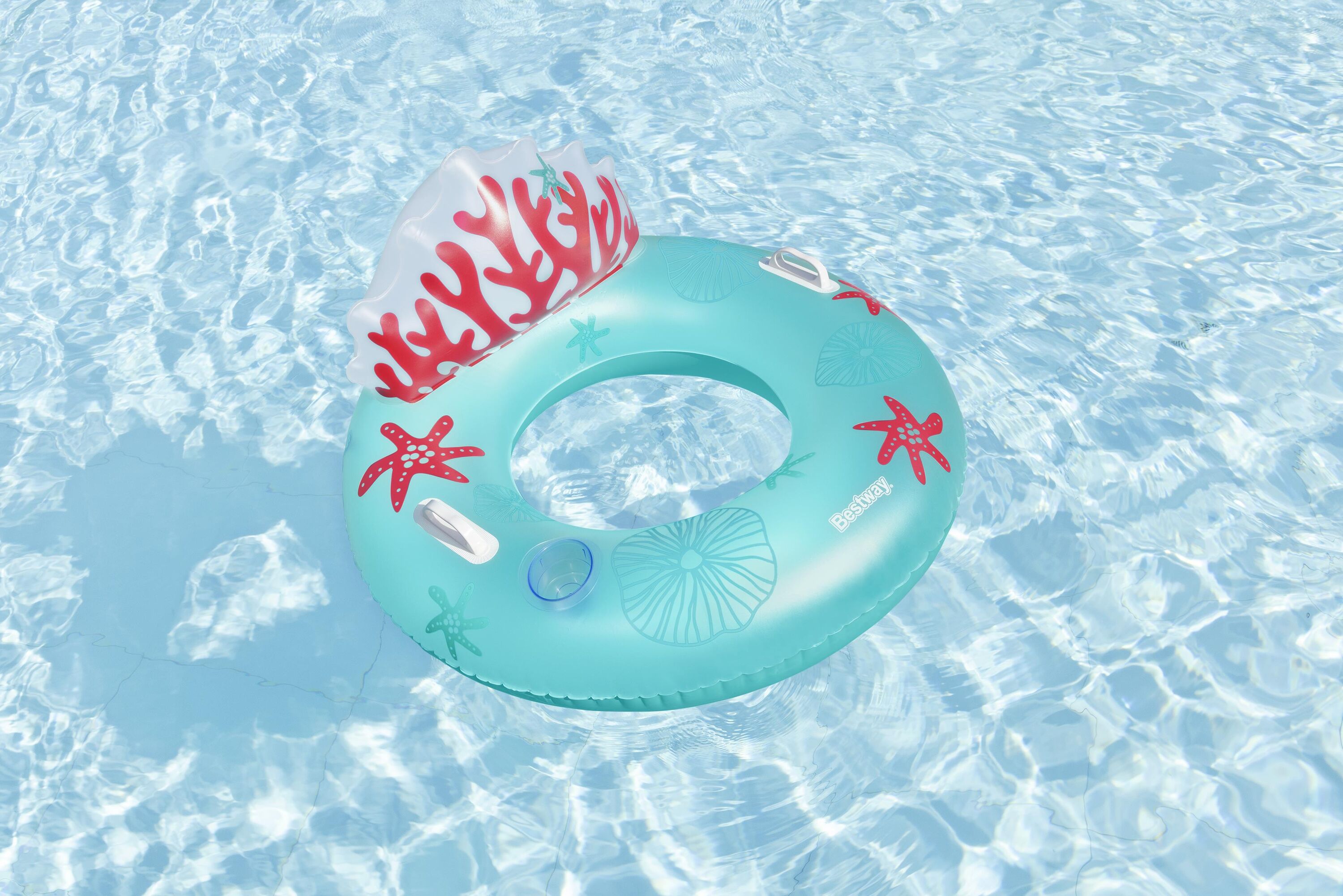 Bestway 1.07m X 1.13m Coral Bliss Swim Tube