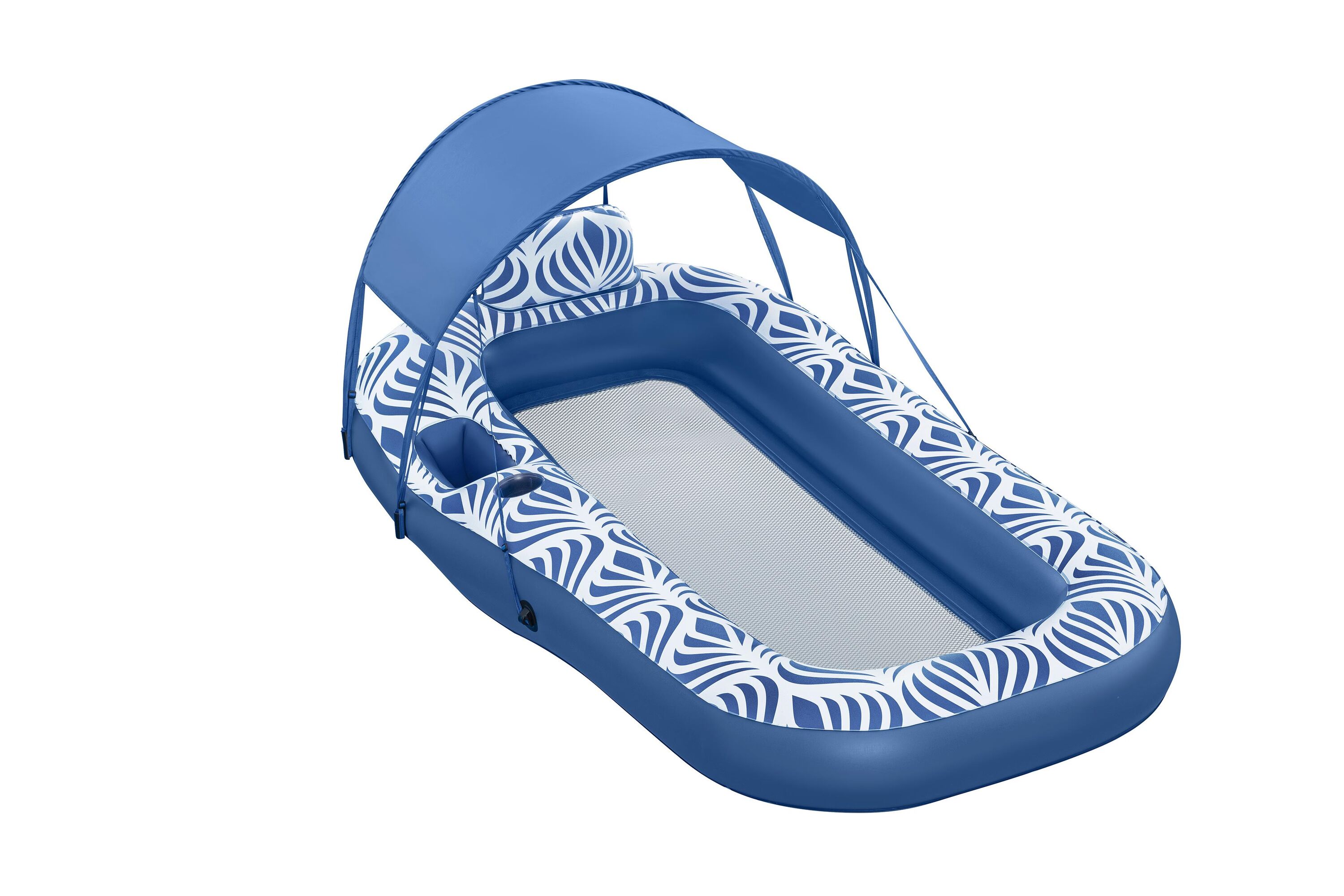 Bestway 1.98m X 1.12m Comfort Plush Shaded Lounge