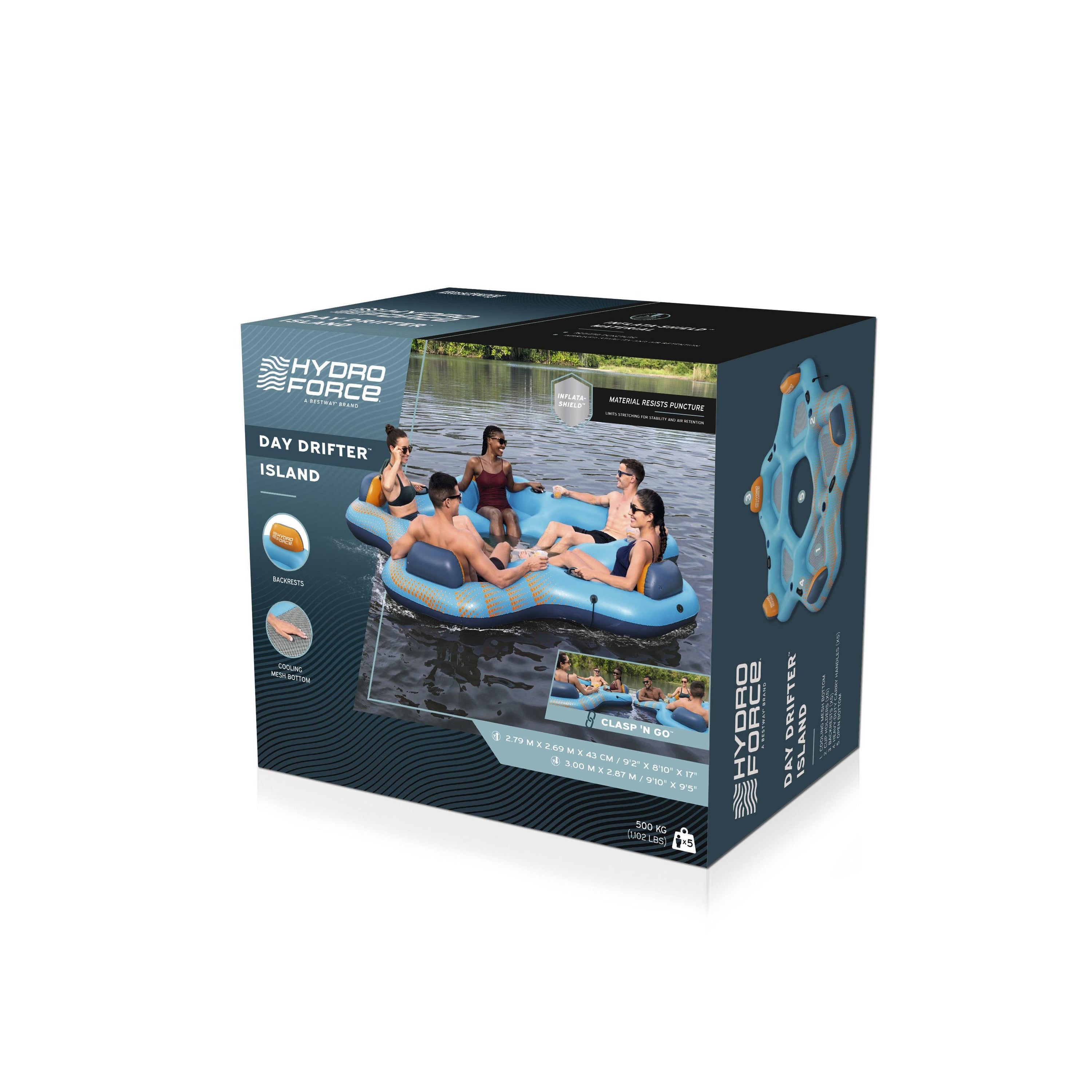 Bestway 3.00m X 2.87m Day Drifter Island