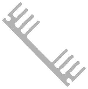 Heatsink Extrusion 44995 300mm 44995 6063 T6 300