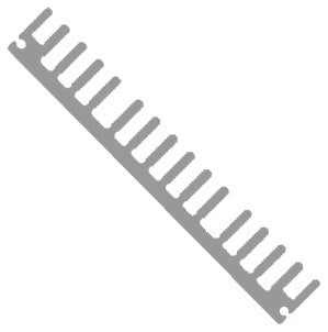 Heatsink Extrusion 94x14x600mm 46317 6063 T6 Nt 600 *Dbk*