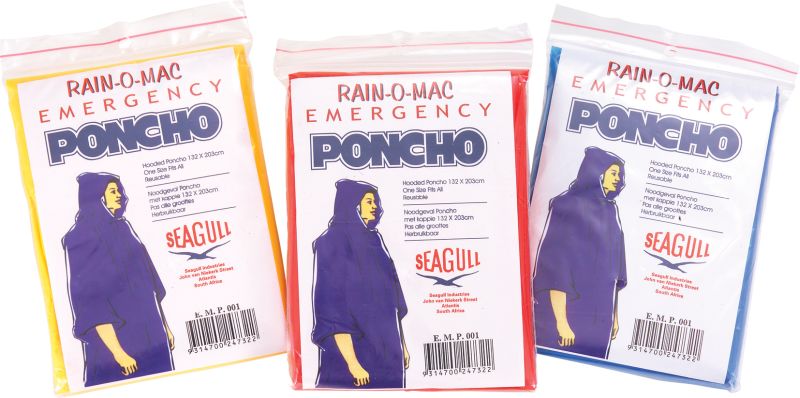 Disposable Ponchos Singles (240)