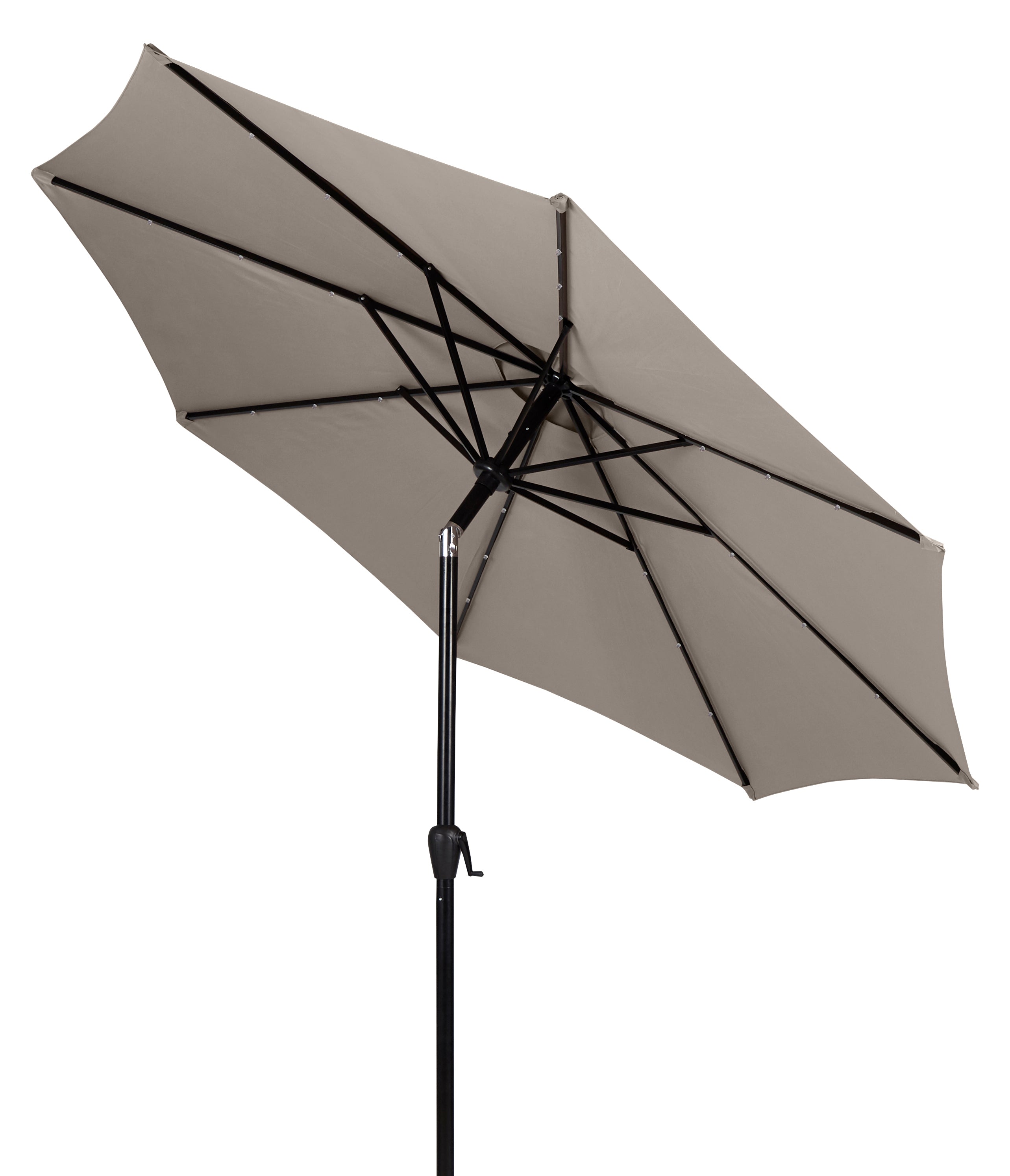 Umbrella W/Crank W/Solar Led W/Tilt ã˜3 M