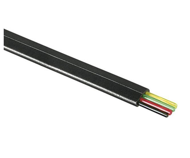 Flat Flex Telephone Cable 4 C Black Debulk Awg26 4 B - Livestainable.co.za