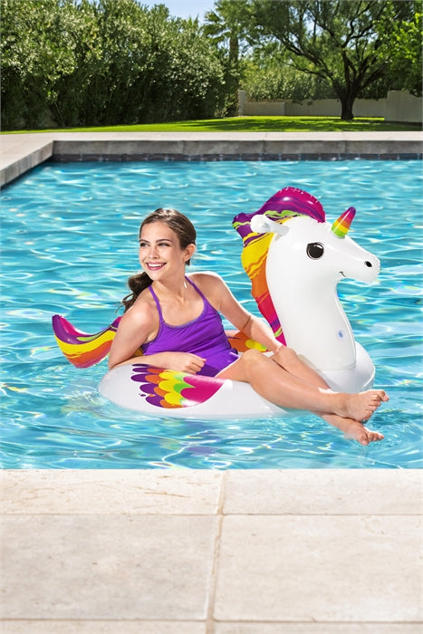 Bestway 119cm X 91cm Fantasy Unicorn Swim Ring