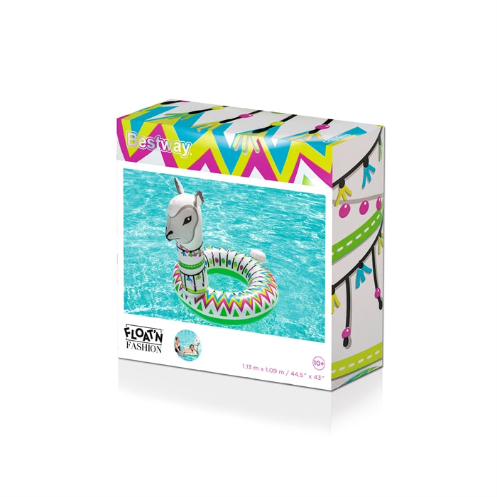 Bestway 1.13m X 1.09m Alpaca Swim Ring
