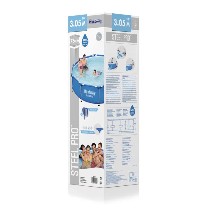 Bestway 3.05m X 76cm Steel Pro Frame Pool 4,678 L (No Pump)