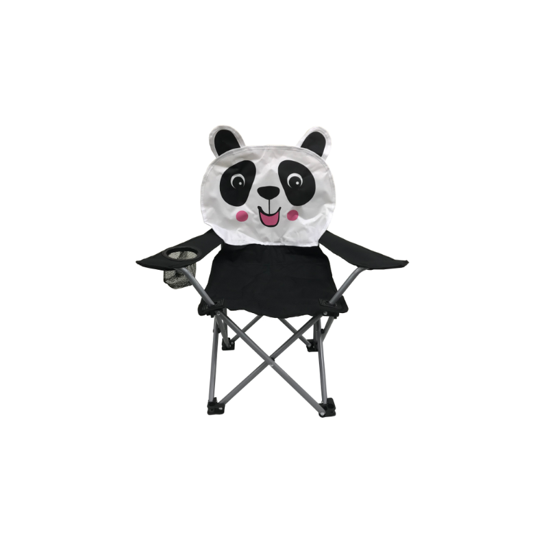 Afri Trail Kids Panda Camping Chair With Cupholder 50kg