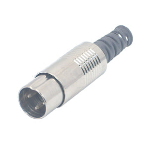 Plug Din Str 3 P 90 D Metal Slv 500303 027