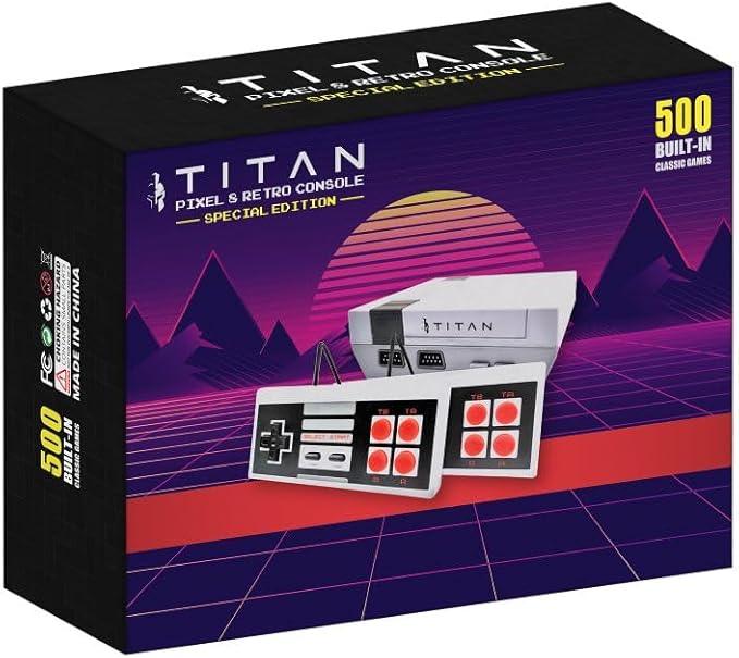 Titan Pixel 8 Retro Console Special Ed 500 In1 - Livestainable.co.za