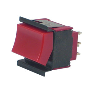 Rocker Switch Dpdt Ill Red 5208 Zqe 33