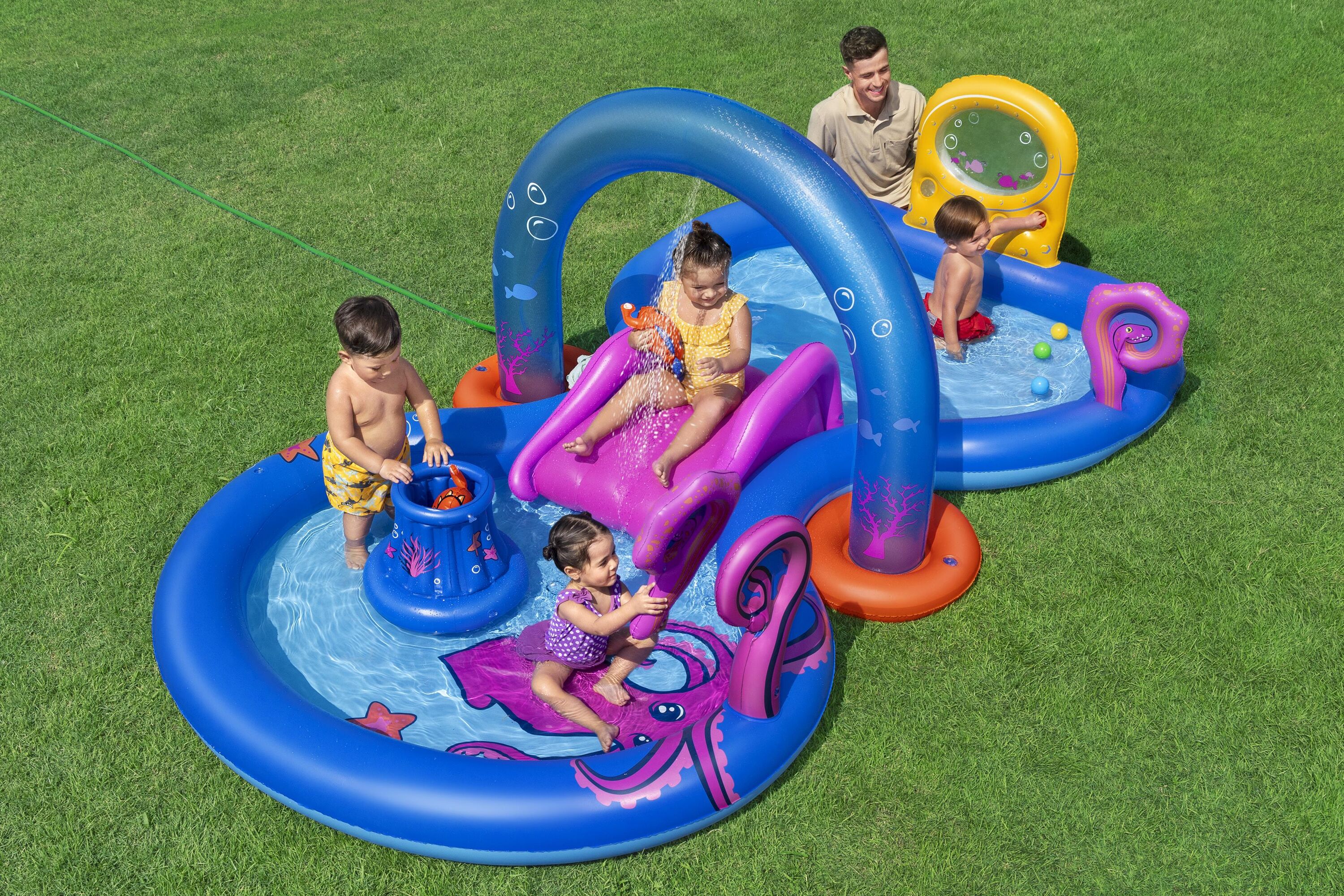 Bestway 3.30m X 1.88m X 1.17m Sea Odyssey Play Center