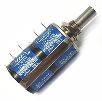 Potentiometer 10 T Dual W/W Lin 22mm 5 K 2 W 534 B 2 502 502 J C B10