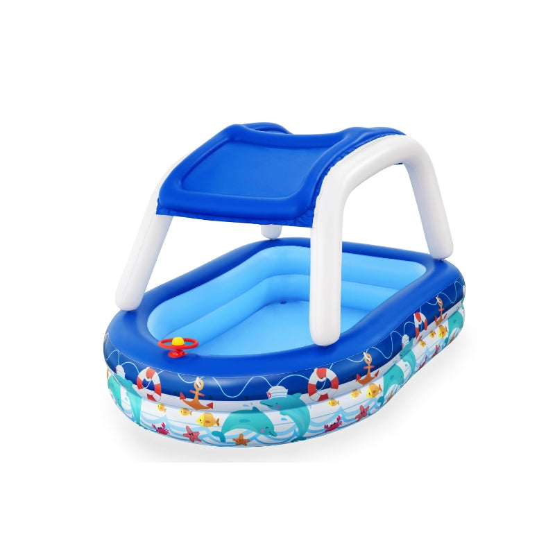 2.13m X 1.55m X 1.32m Sea Captain Family Pool 282 L