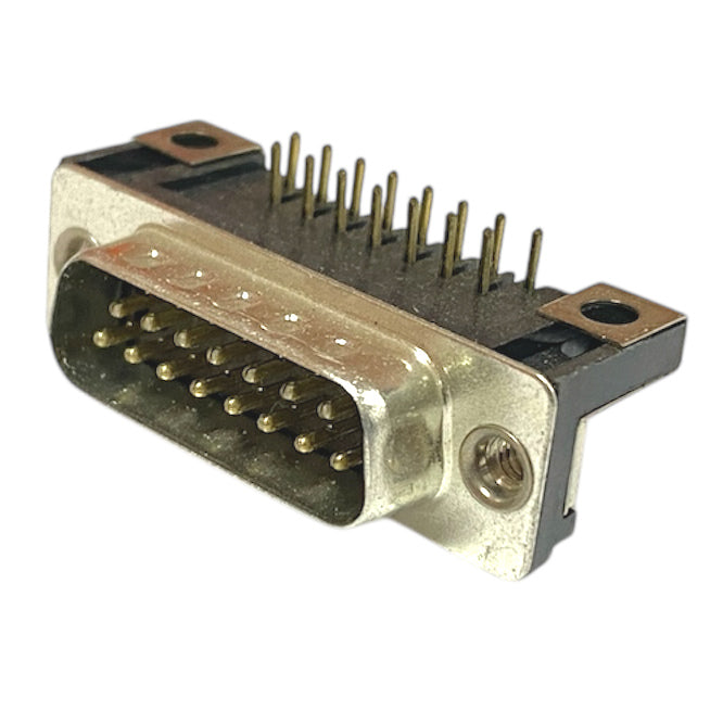 Plug D Sub 15 W Pcb R/A Metal Eb 5504 F1 15 P Eb