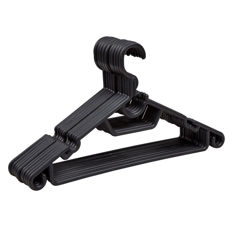 Retractaline The Wonder Hangers 10 Pack Black