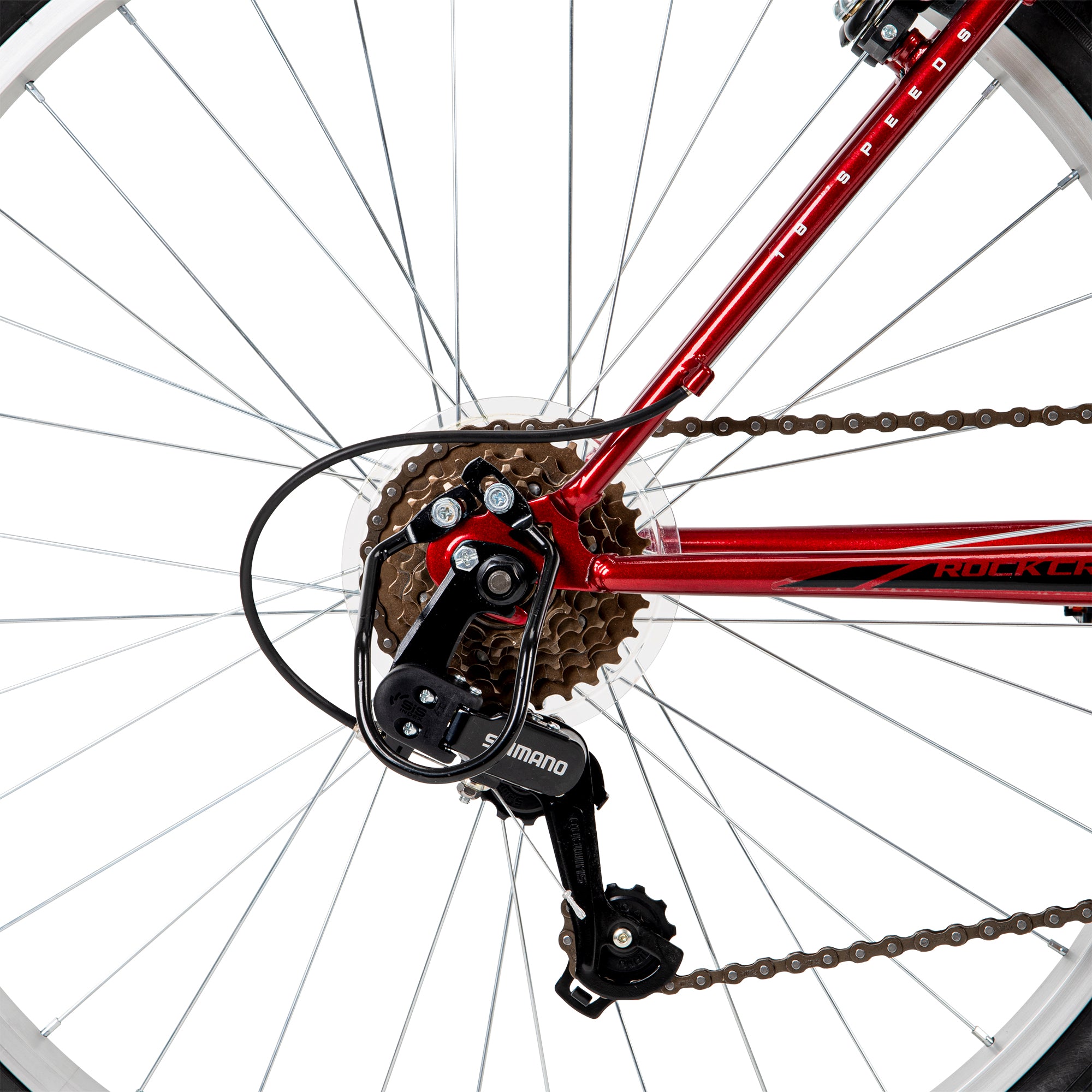 Huffy Rock Creek; 26" M Mlt Spd Red