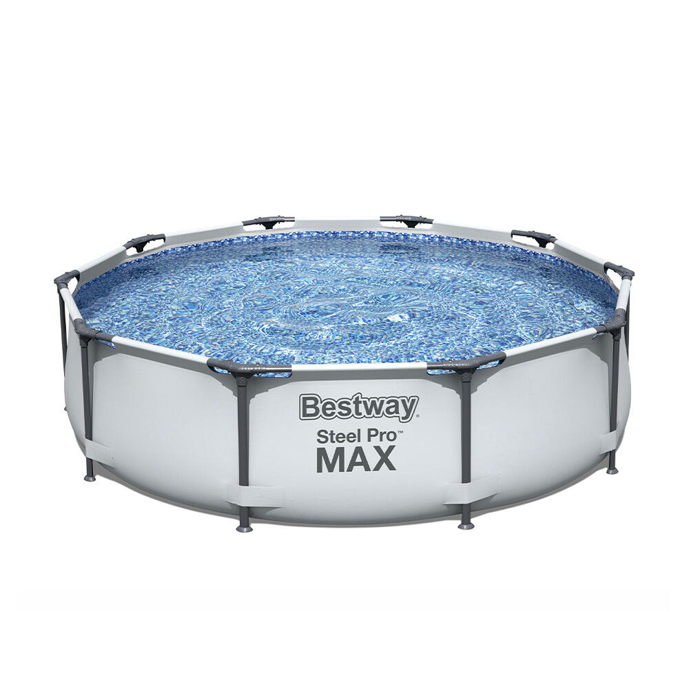 3.66m X 76cm Steel Pro Max Frame Pool Set Grey 6,473 L