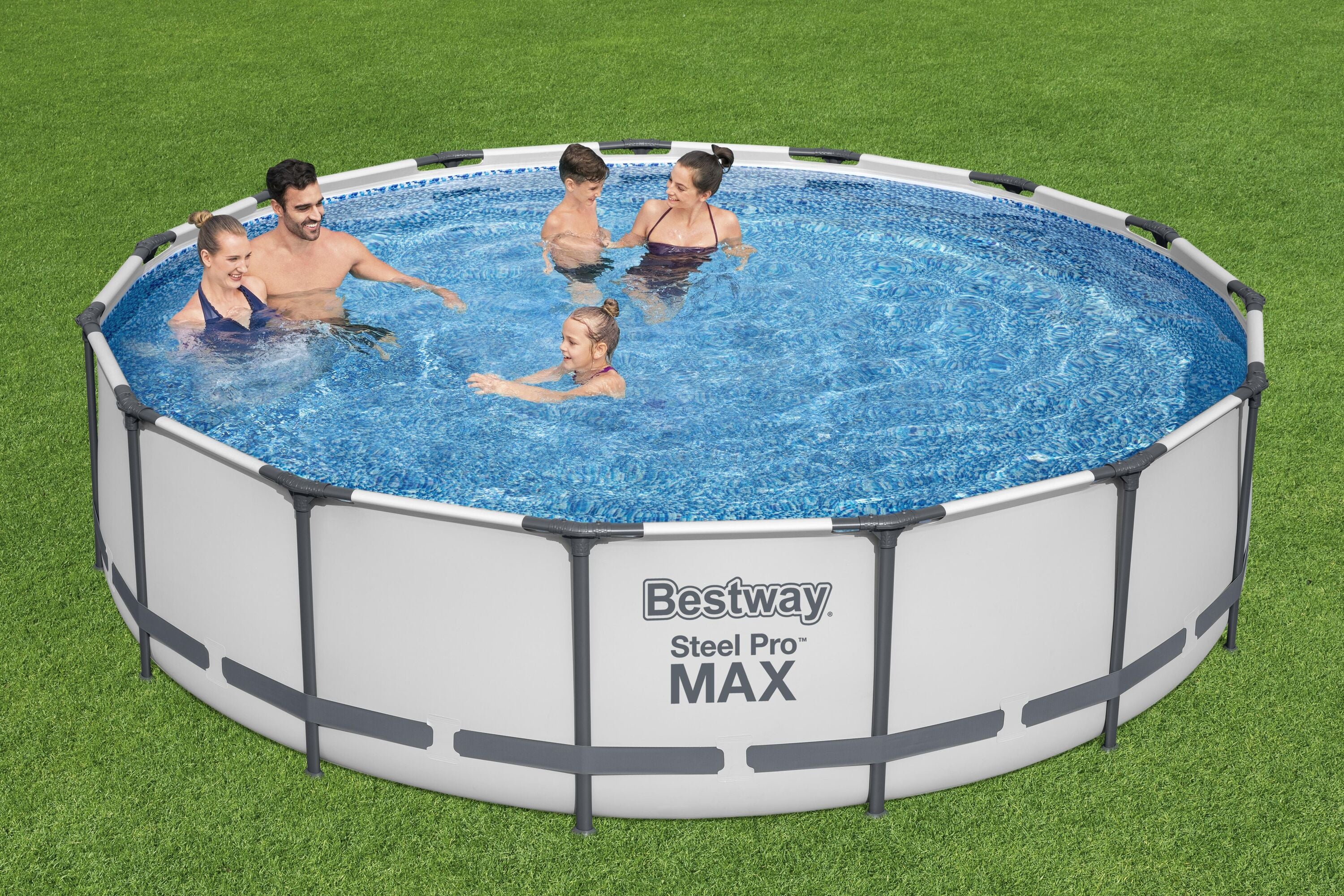 Bestway 4.57m X 1.07m Steel Pro Max Pool Set 14,970 L (With 1.07m Ladder)