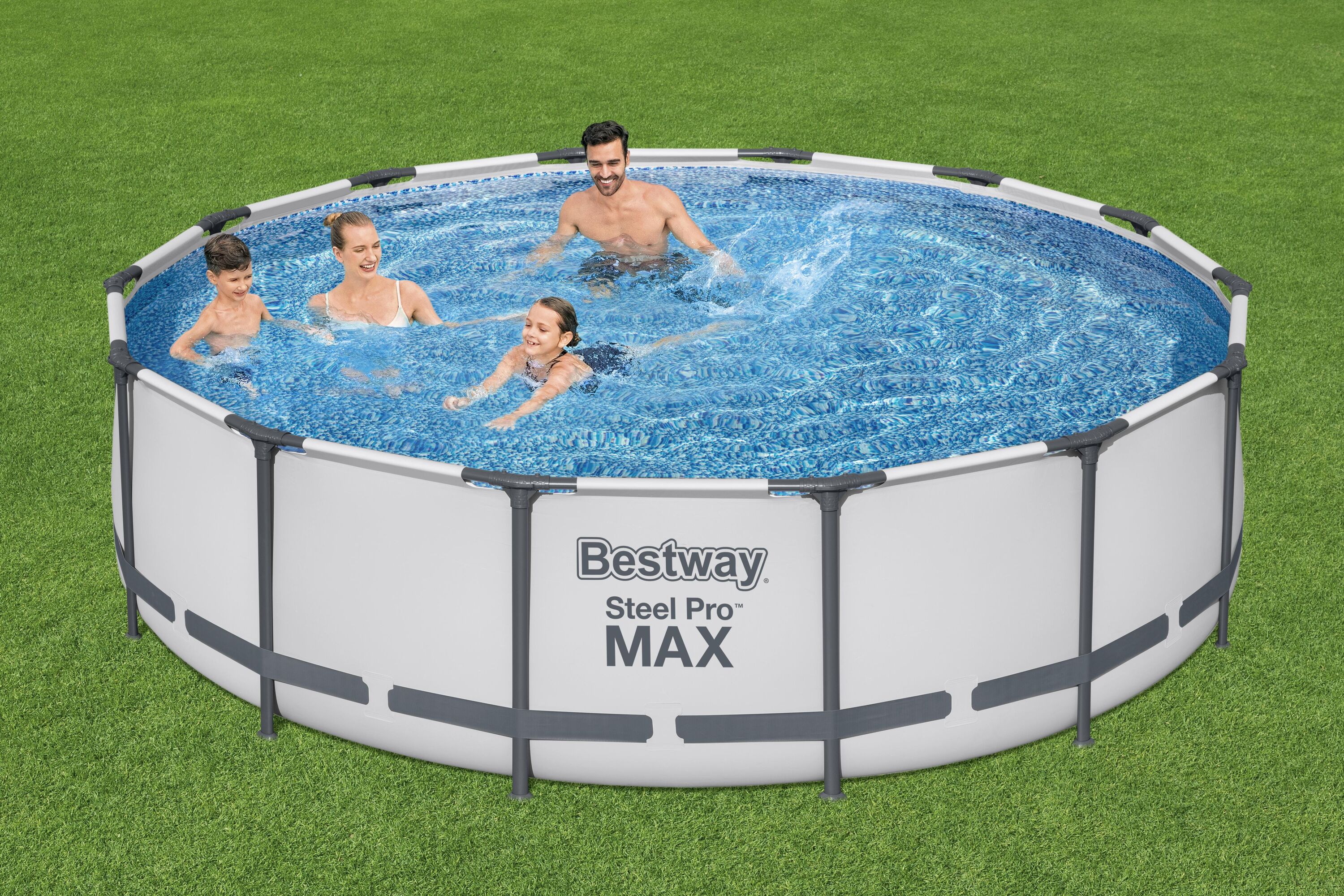 Bestway 4.27m X 1.07m Steel Pro Max Pool Set 13,030 L (With 1.07m Ladder)