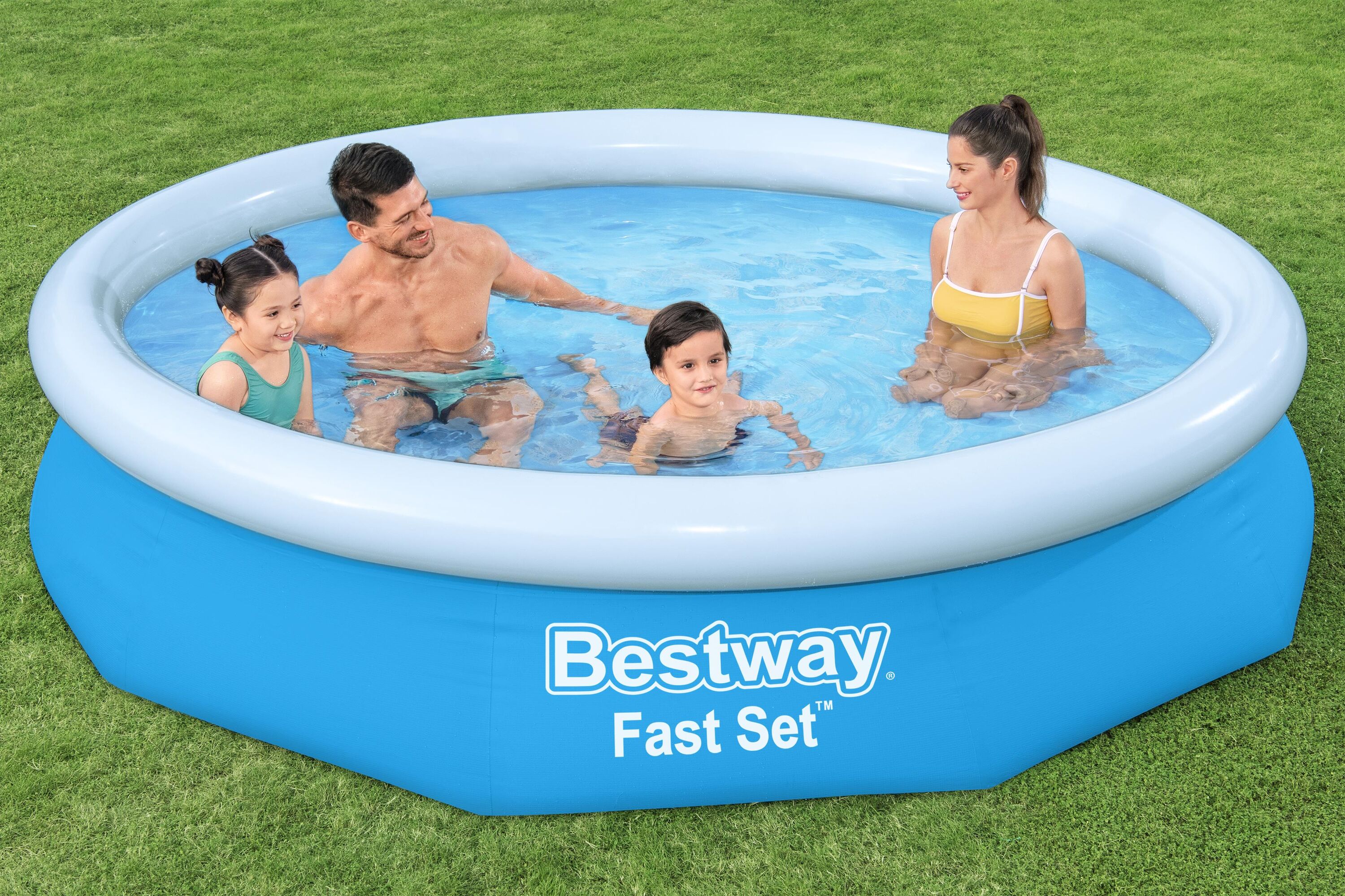 Bestway 3.05m X 66cm Pool Set With Pump 3,200 L