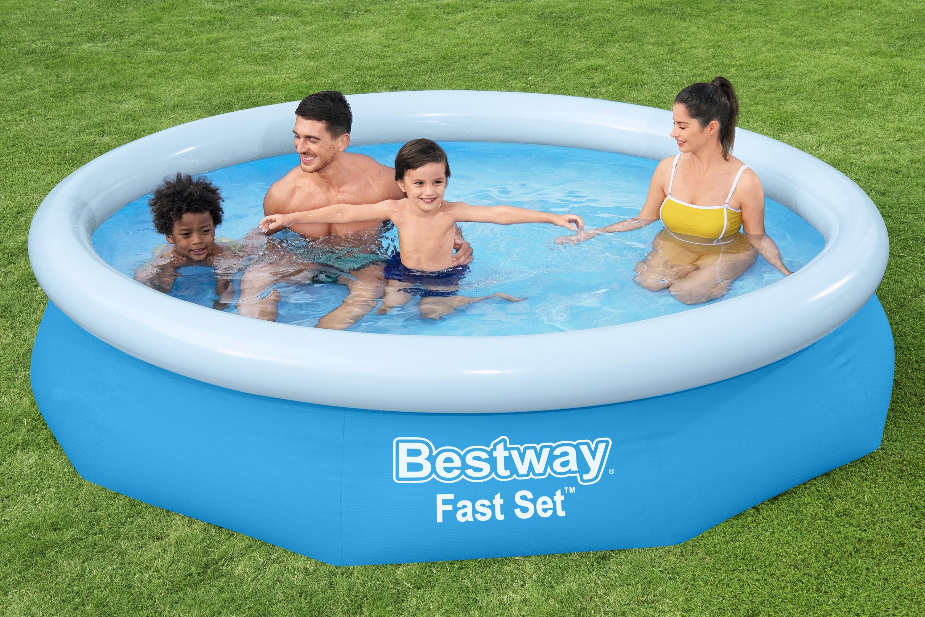 Bestway 3.05m X 66cm Pool Set With Pump 3,200 L