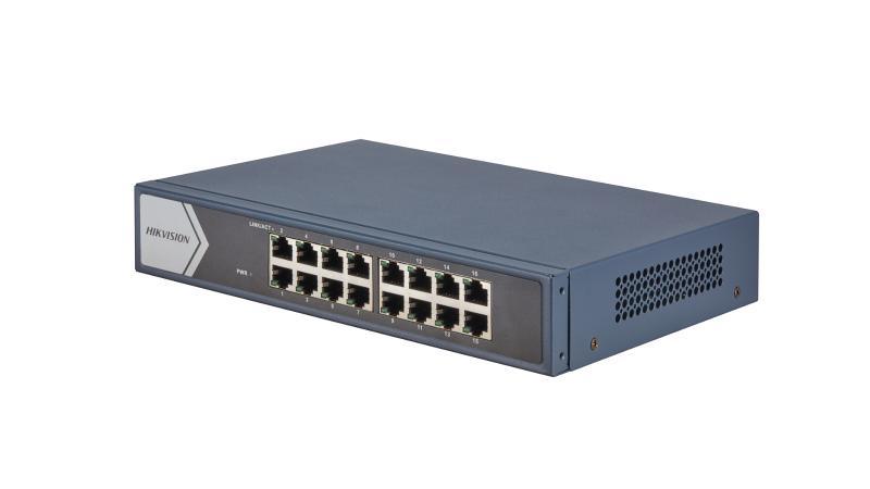 Hikvision - 16 Port Rackmount Gigabit Switch - Livestainable.co.za