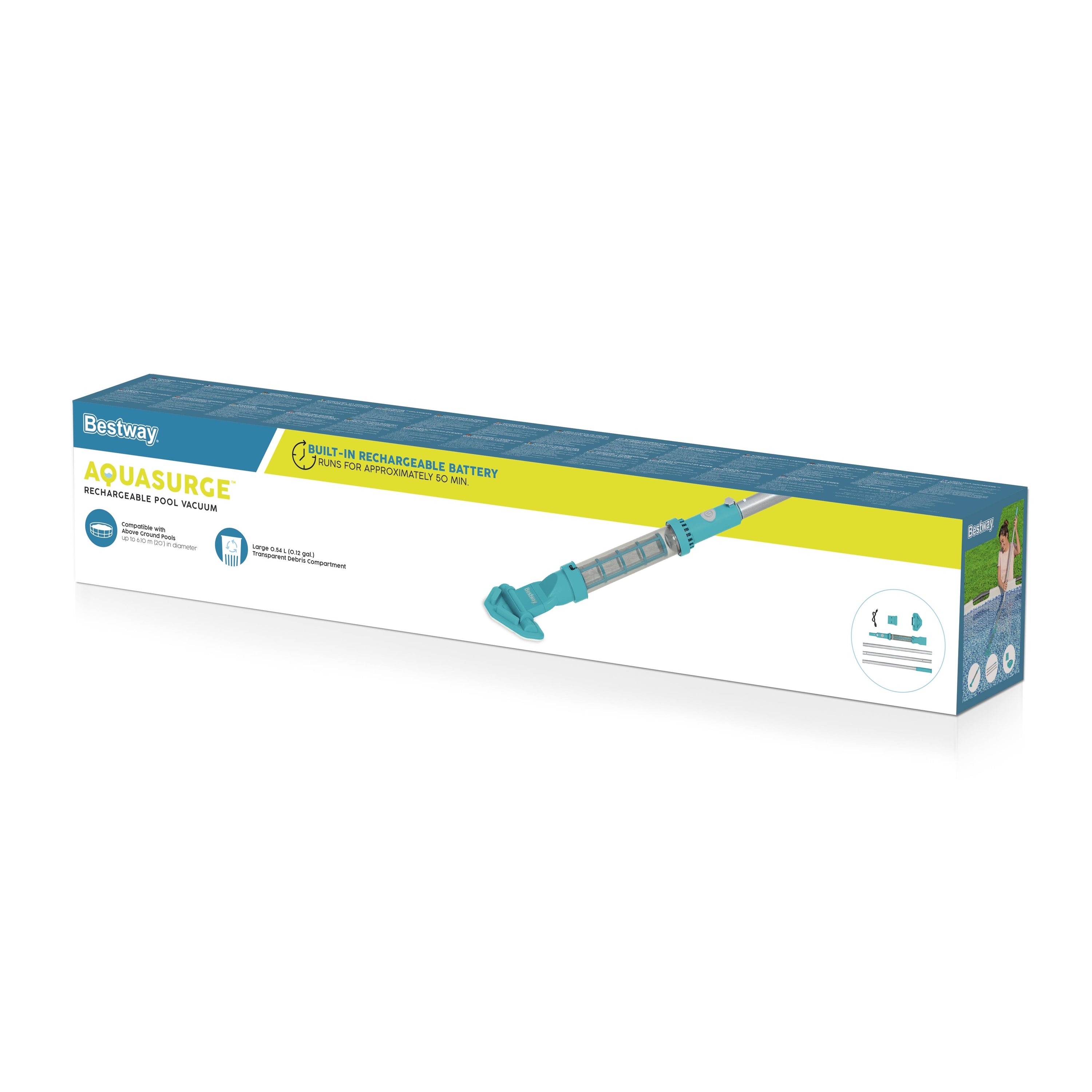 Bestway Aqua Surge Rechargeable Pool Vacuum