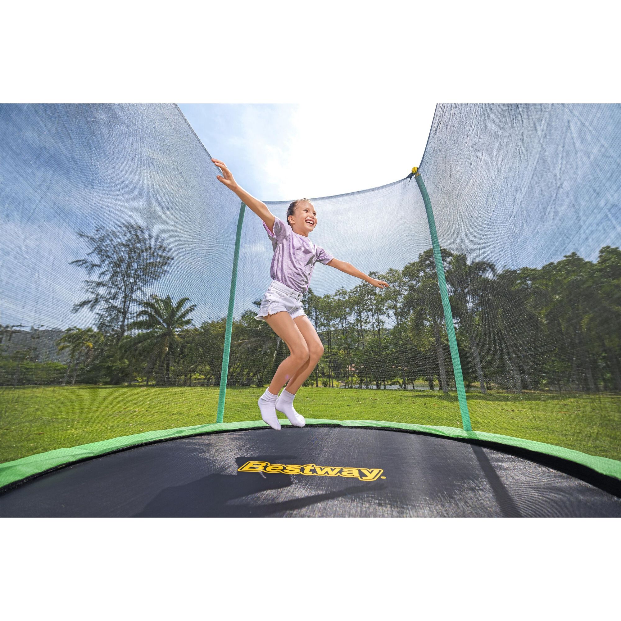 Bestway 8' X 8'2"/2.44m X 2.50m Xtreme Air Trampoline