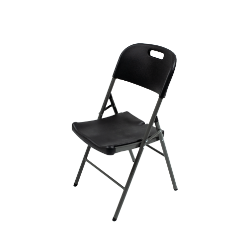 Totai Foldable Plastic Chair Black