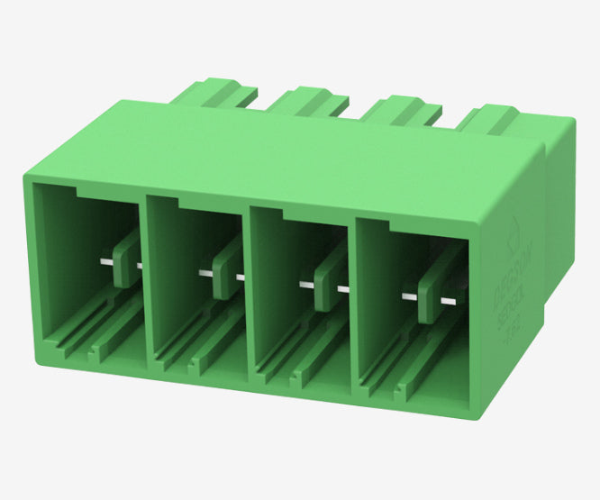 Terminal Block R/A 4 W Closed 7.62 5 Edgrl 7.62 04 P 14 00 A(h)