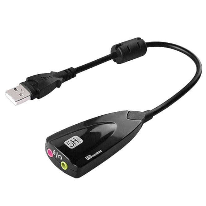 Wired 7.1 Usb 2.0 To Sound Dongle 5 Hv2