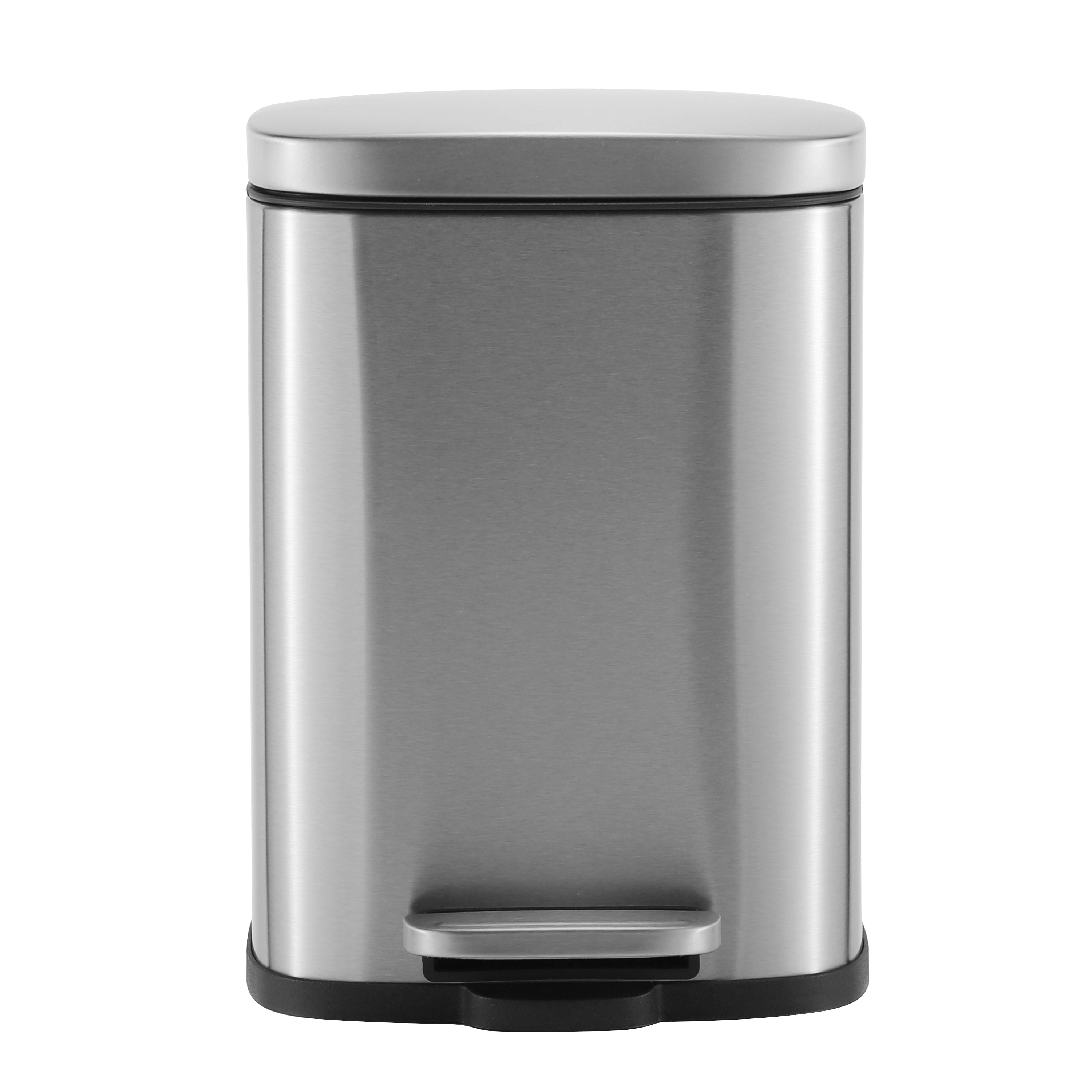 5 L Rectangle Steel Pedal Bin | Modena