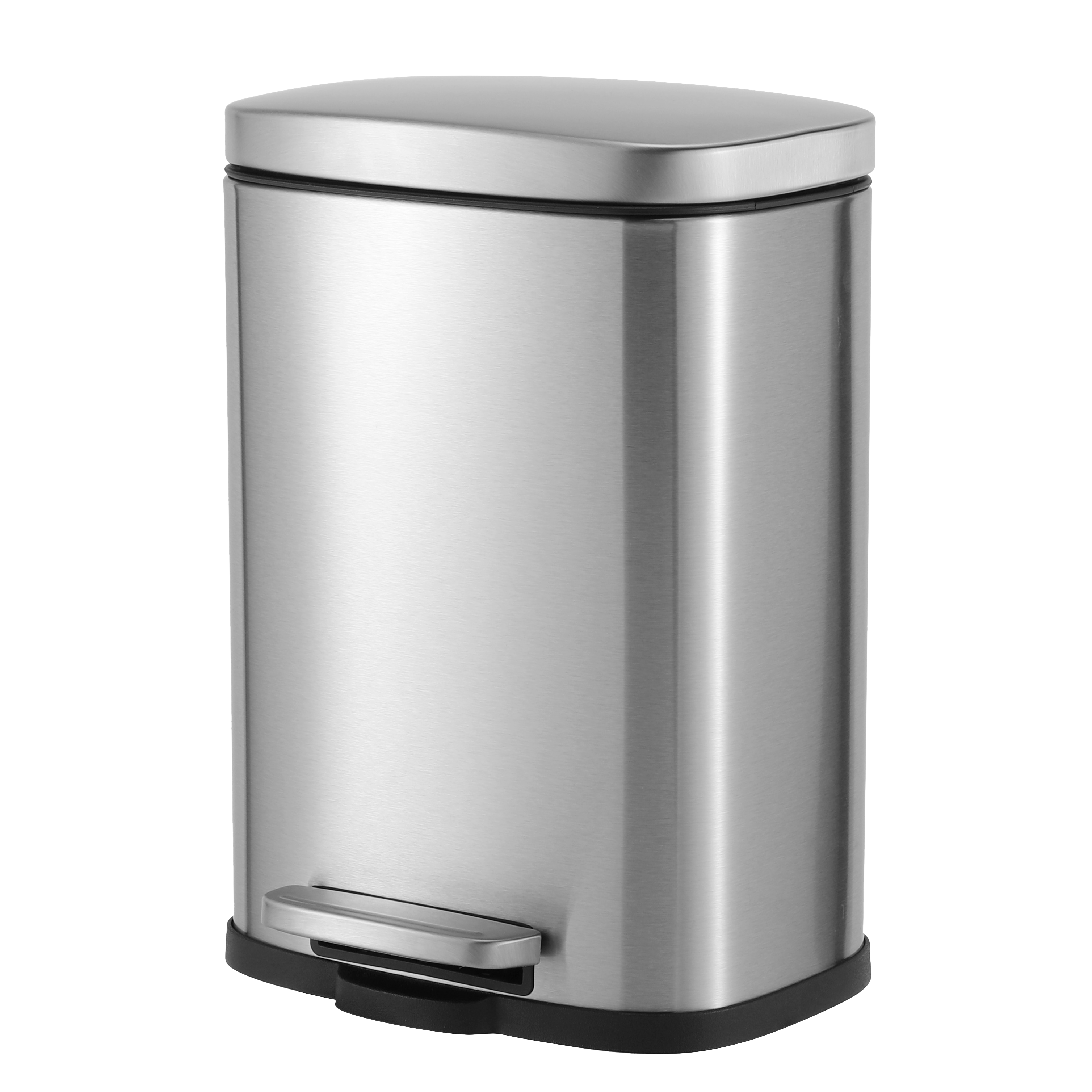 5 L Rectangle Steel Pedal Bin | Modena