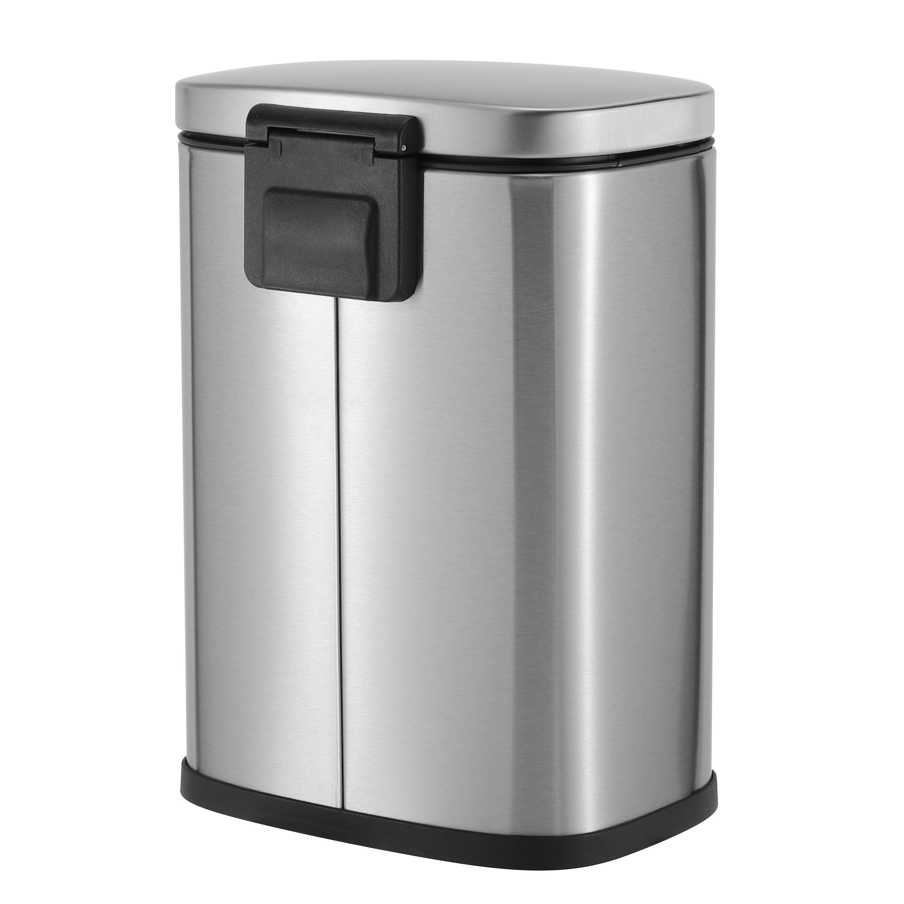 5 L Rectangle Steel Pedal Bin | Modena