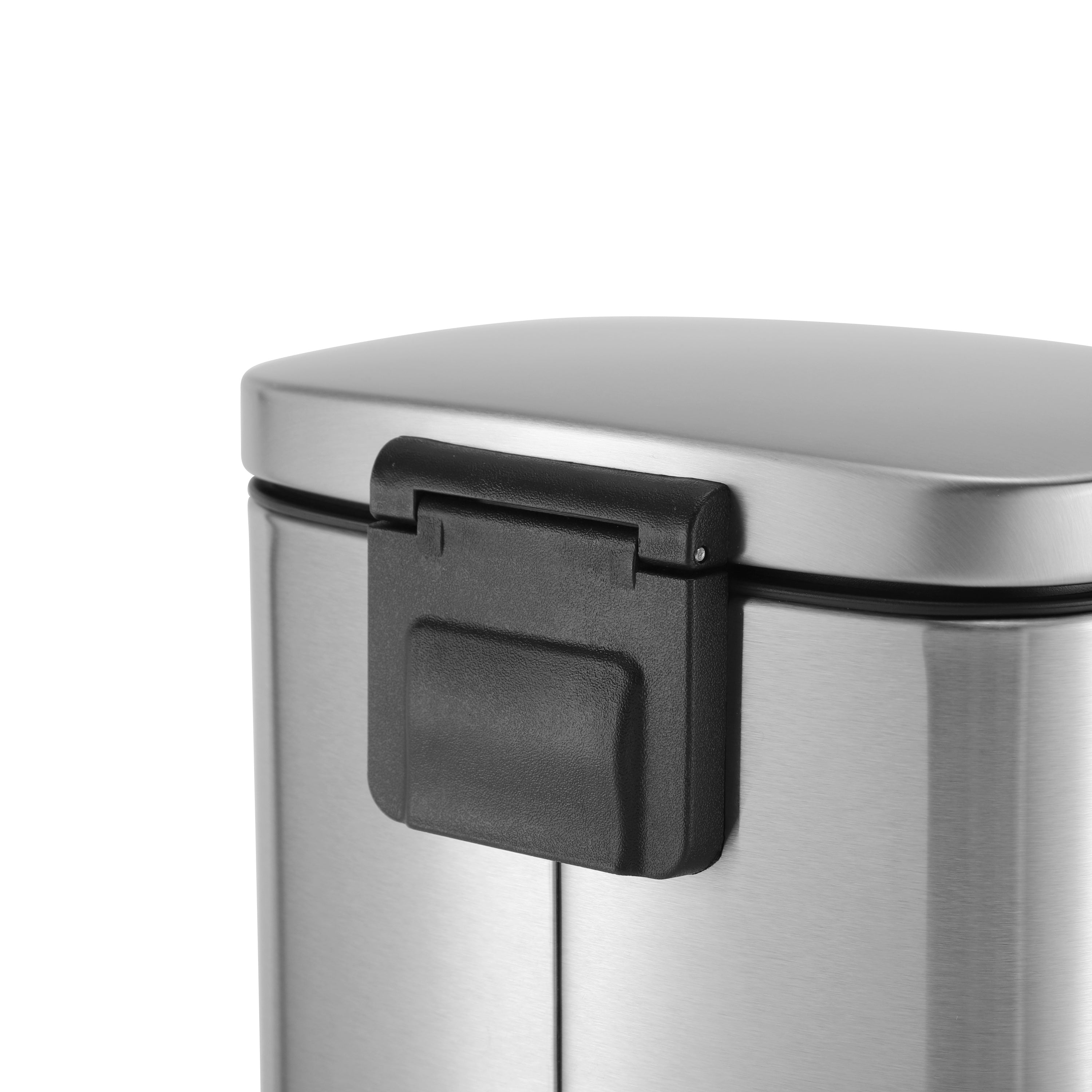 5 L Rectangle Steel Pedal Bin | Modena