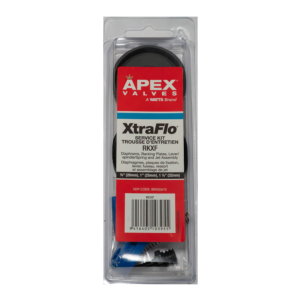 Apex Service Kit Xtra Flow Valve