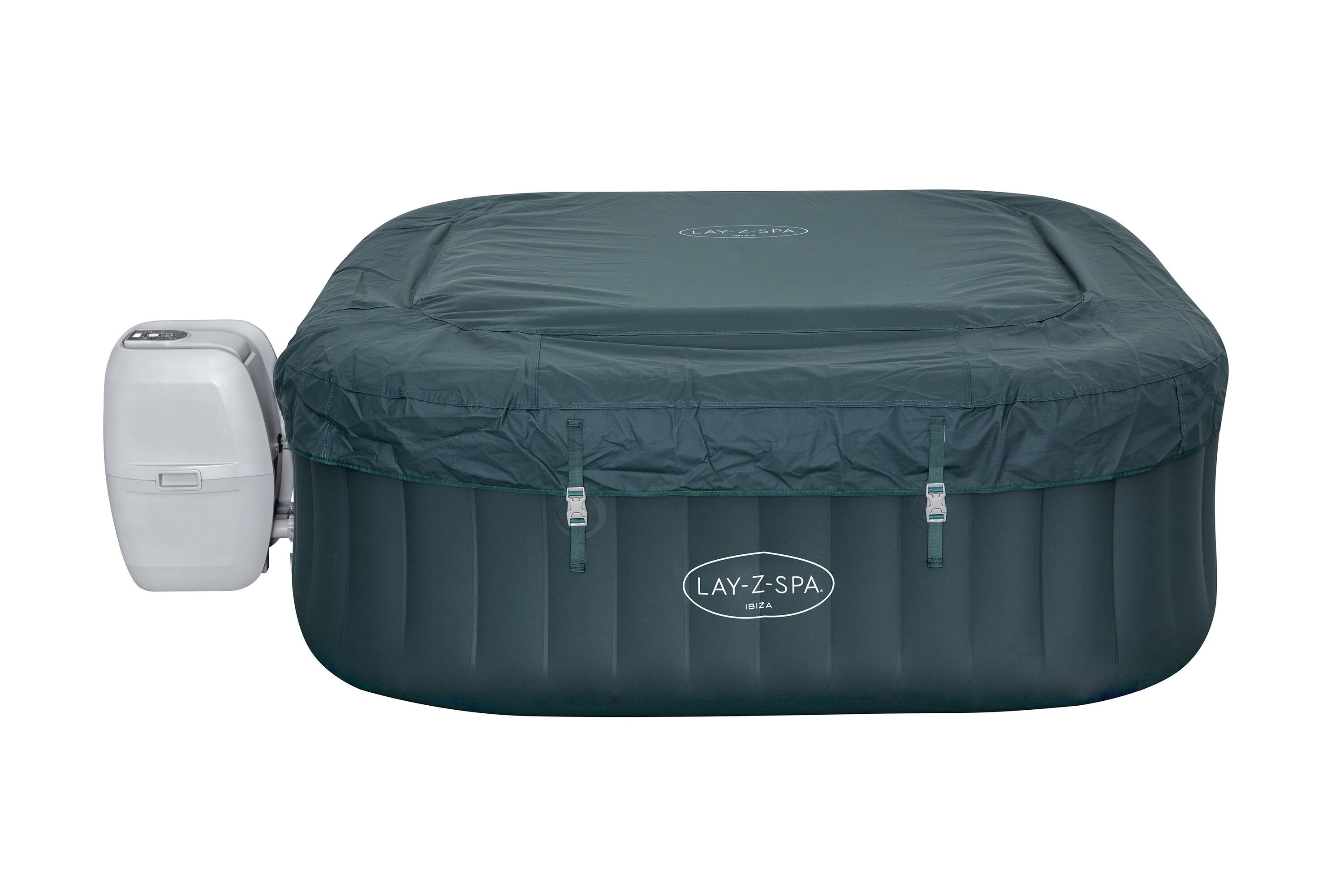 Bestway 1.80m X 1.80m X 66cm Ibiza Air Jet 6 Green Lay Z Spa