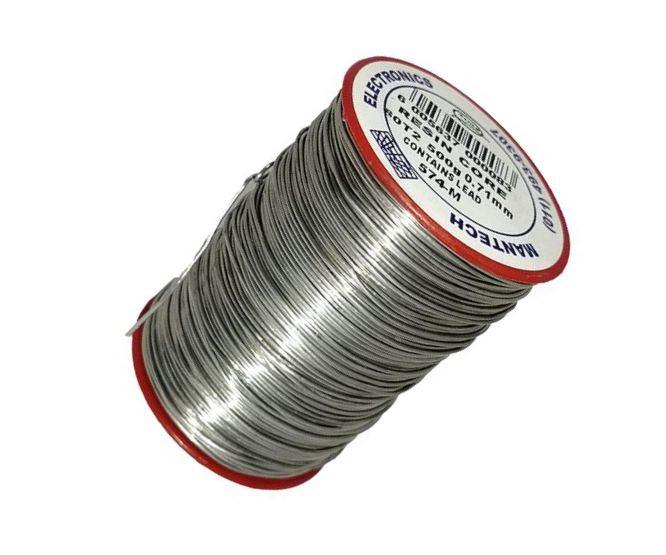 Leaded Solder Wire D=0.71mm 500 G Rolls 60/40 60 T2 Rc 0.71 500 G - Livestainable.co.za