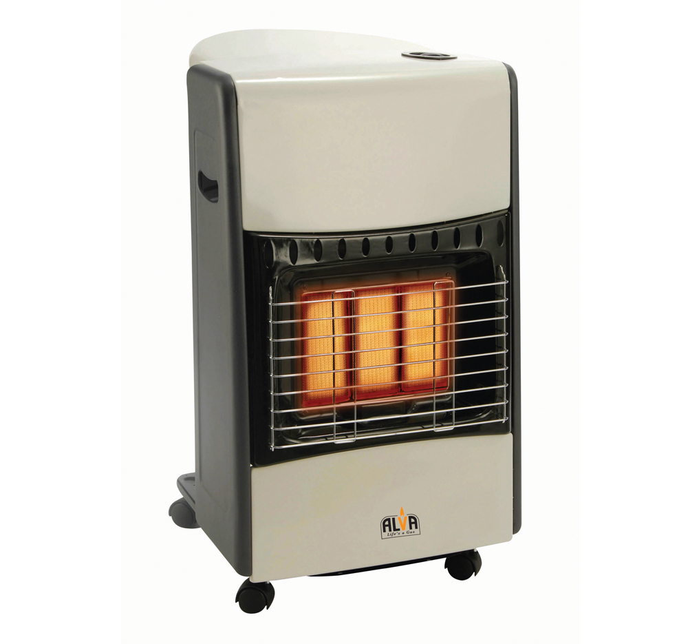 ALVA - 3 PANEL INFRARED RADIANT INDOOR HEATER WHITE