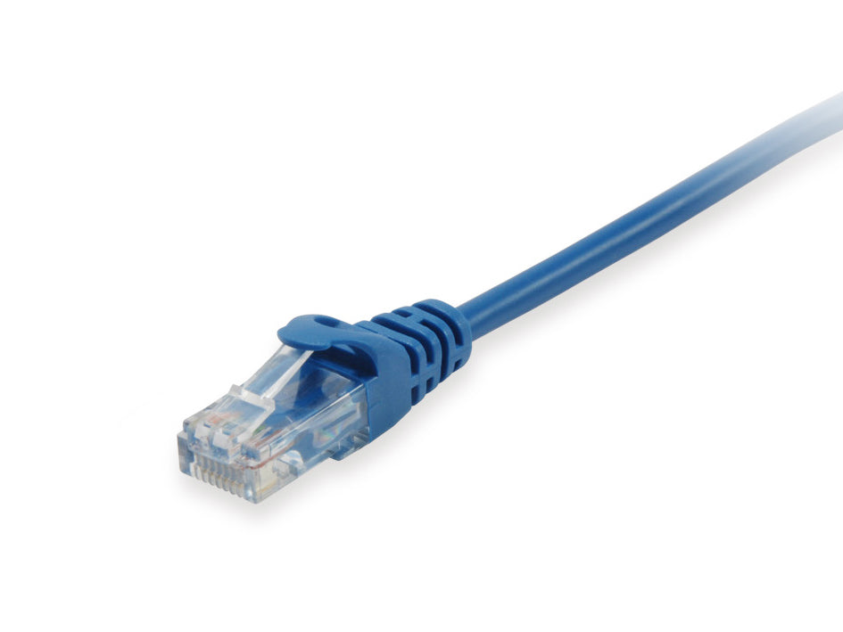 Equip Cat6e U/UTP Patch Cable 0.5M Blue Unshielded 26AWG