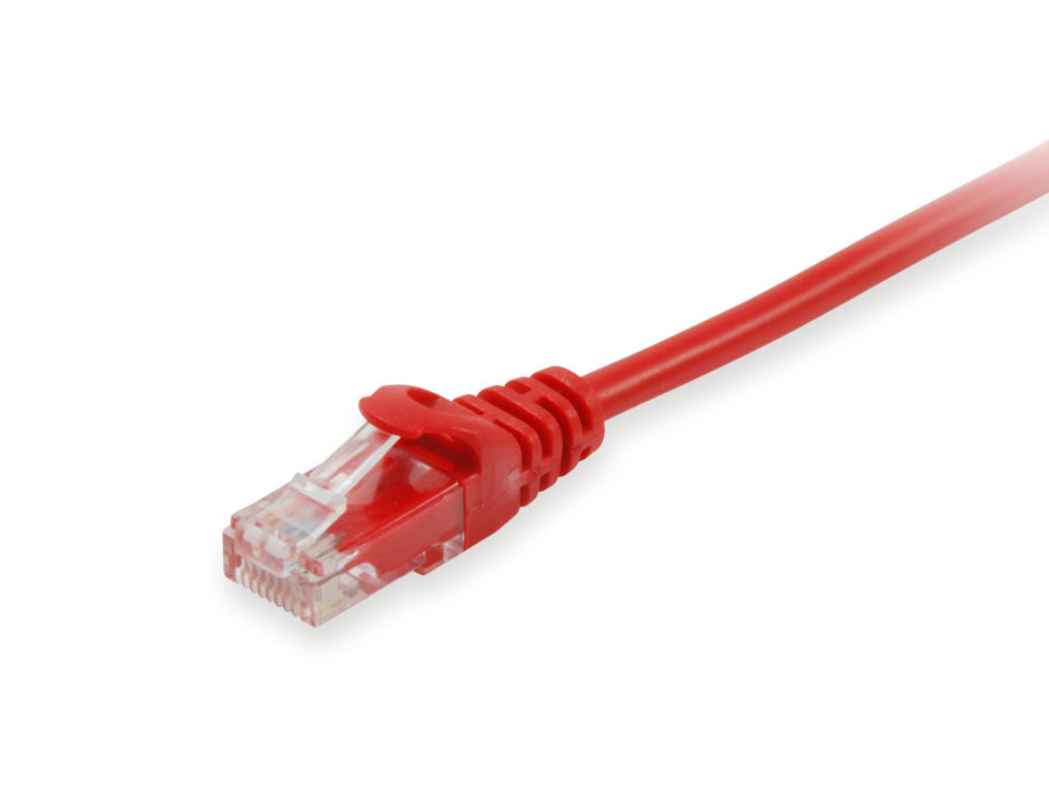 Equip Cat6E U/UTP Patch Cable 1M Red Eco Unshielded 100MHz