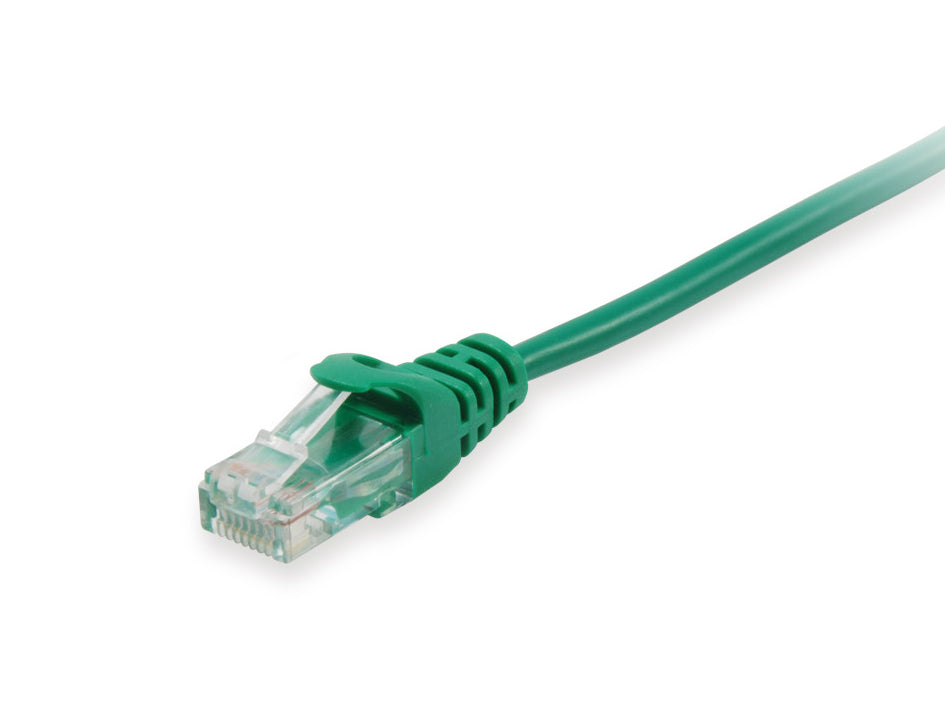 Equip Cat6E U/UTP Patch Cable 1M Green Stranded 26AWG 100MHz