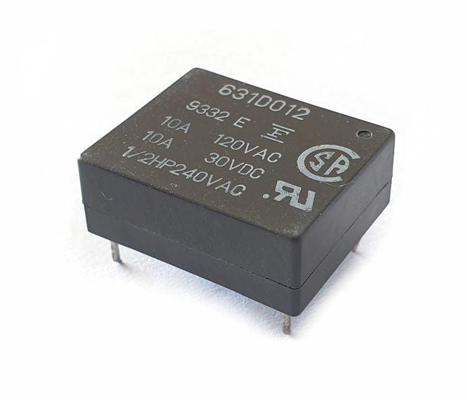 Relay Spdt 10 A 12 Vdc Sqr 5 Pin 631 D012 - Livestainable.co.za