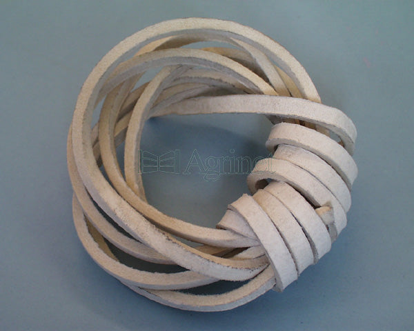 Cb Washers Riem Leather White 1.8 M