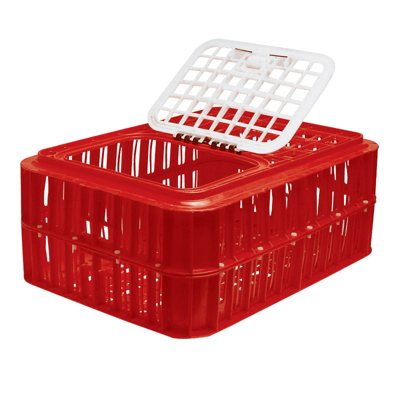 Poltek Crate Classic Live Bird Cage Red 10 Birds