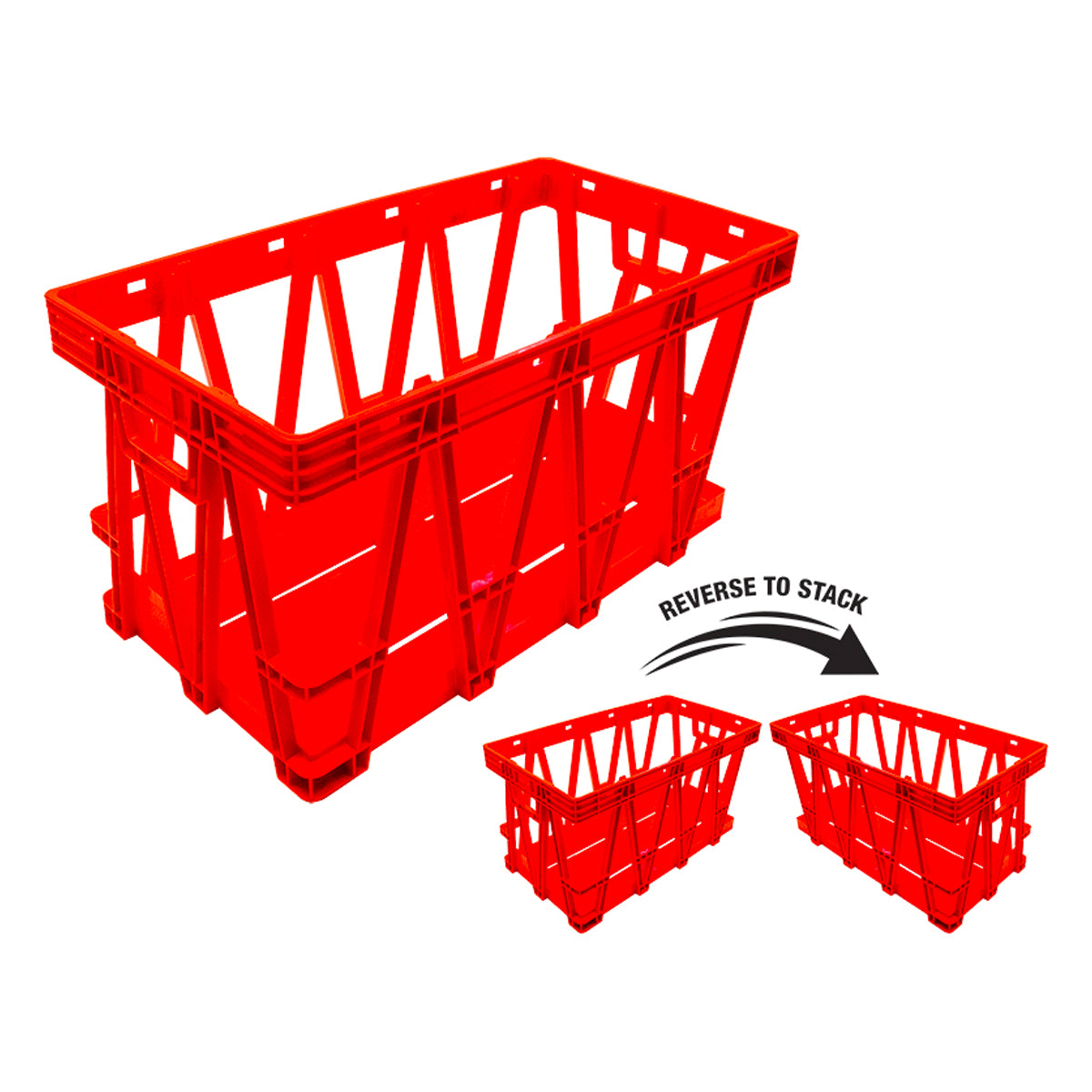 Poltek Egg Crate Reverse Stack