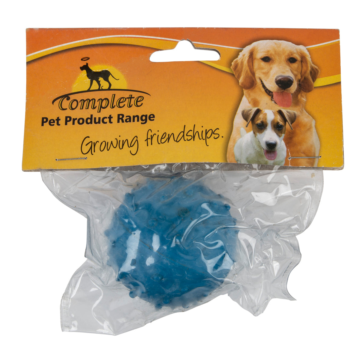 Complete Dog Toy Rubberball With Spikes Ass Colour
