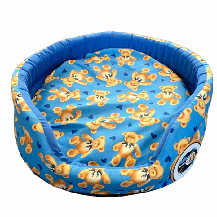 Complete Dog Bed Pollycotton Small 50 Cm